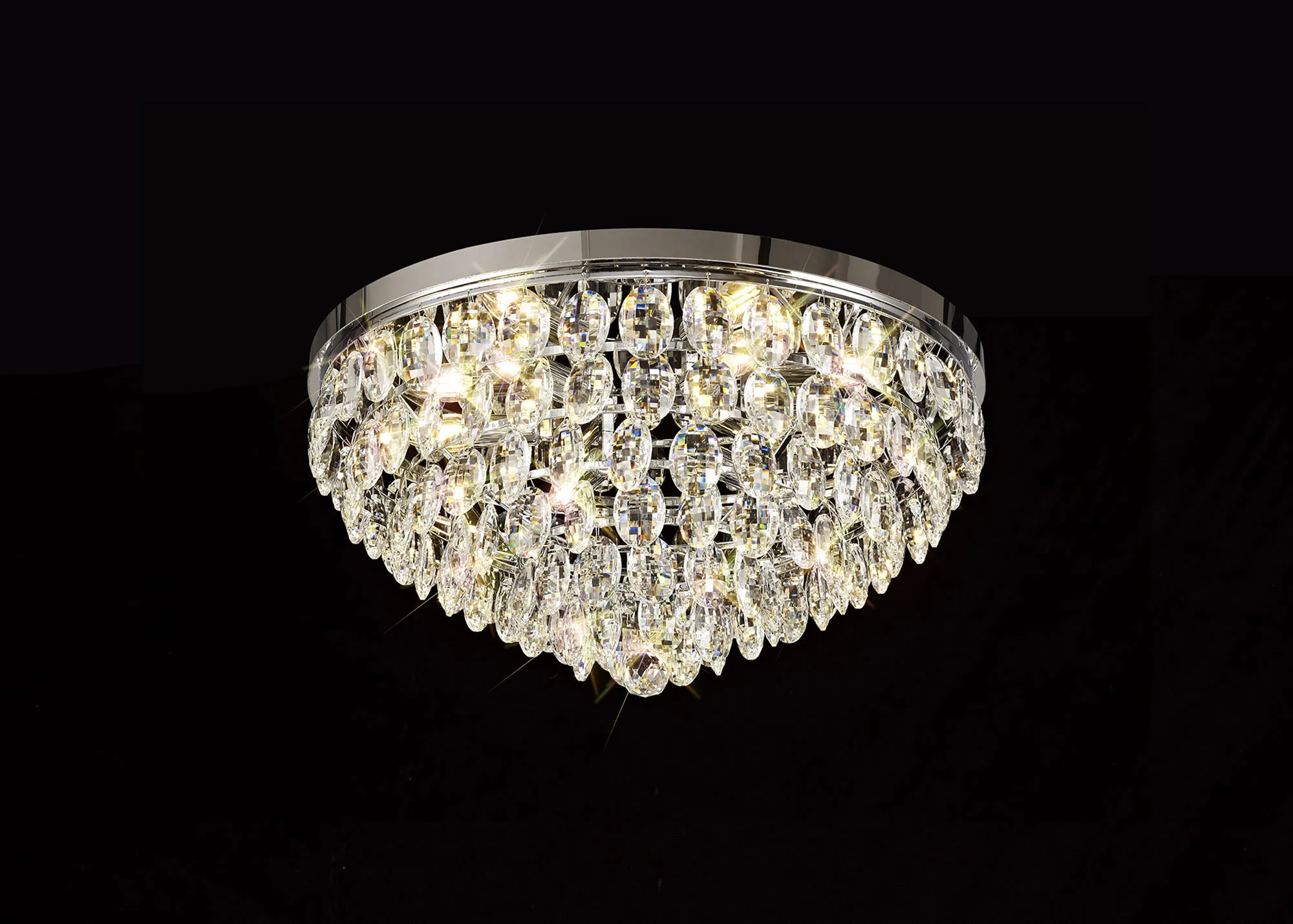 IL32813  Coniston Ceiling 6 Light Polished Chrome